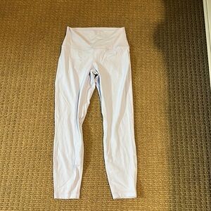 Lululemon align leggings 28”, size 8, light blue